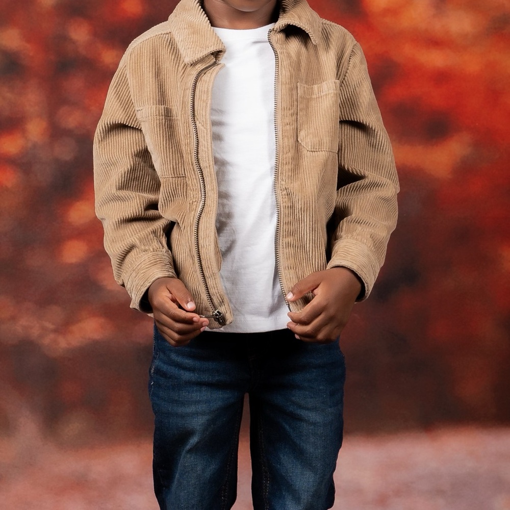 Old Navy Tan Corduroy Kids Jacket